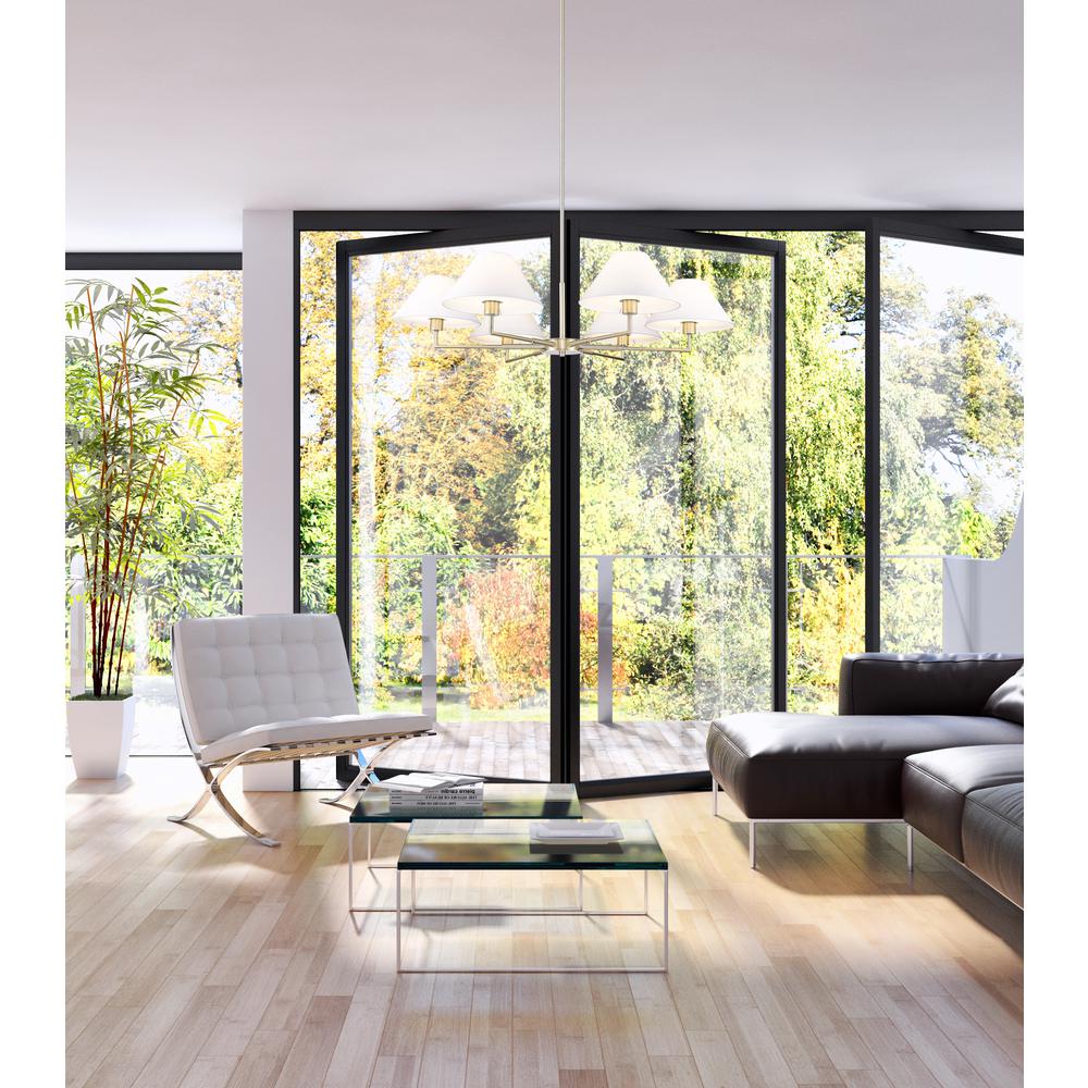 6 Light Chandelier. Picture 7