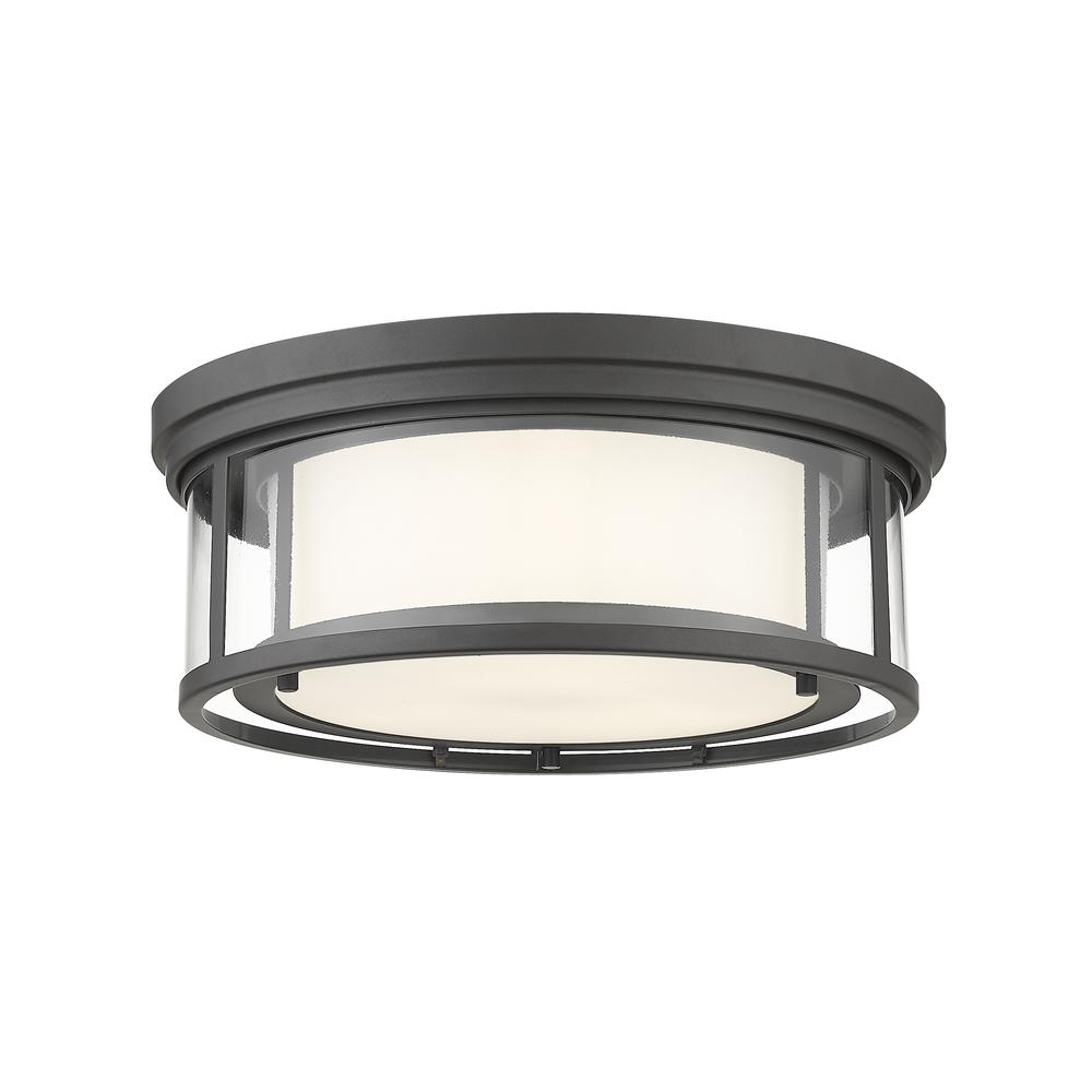 3 Light Flush Mount. Picture 1