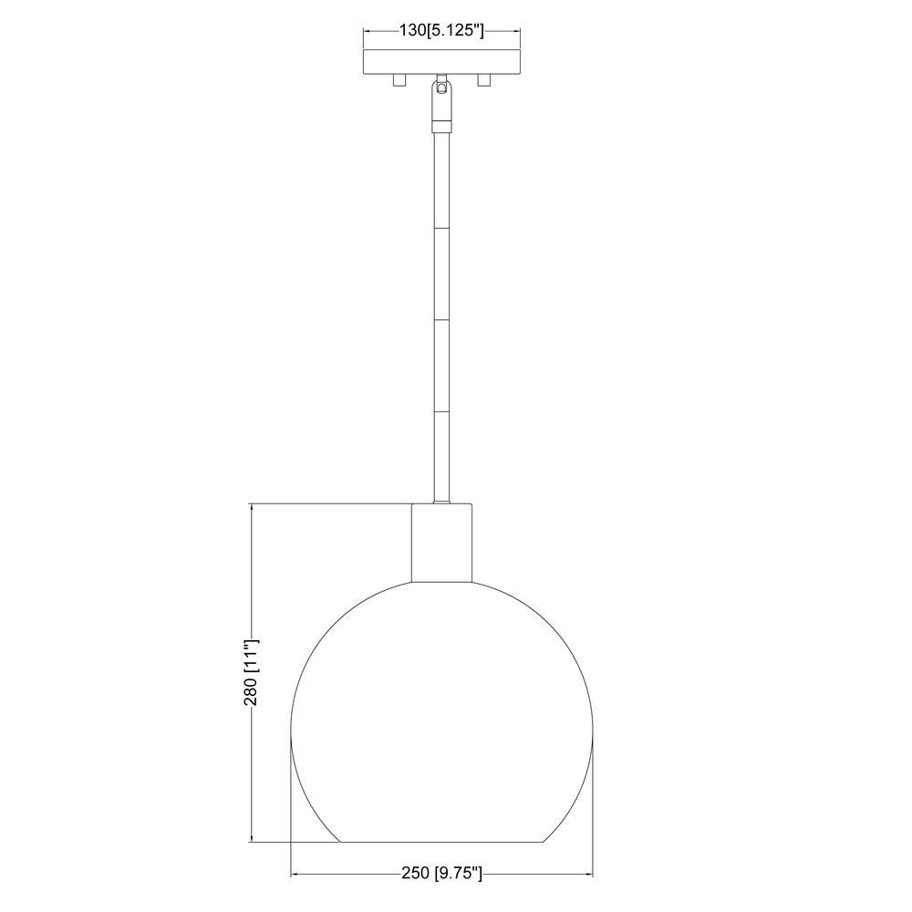 1 Light Pendant. Picture 6