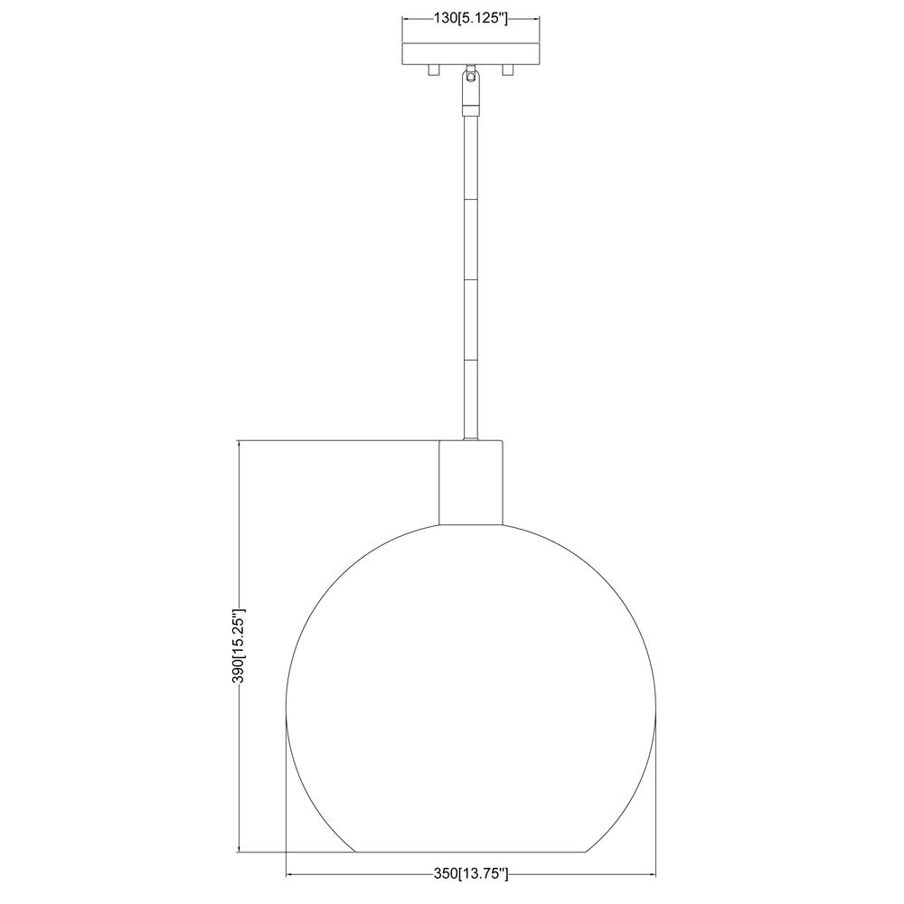 1 Light Pendant. Picture 6