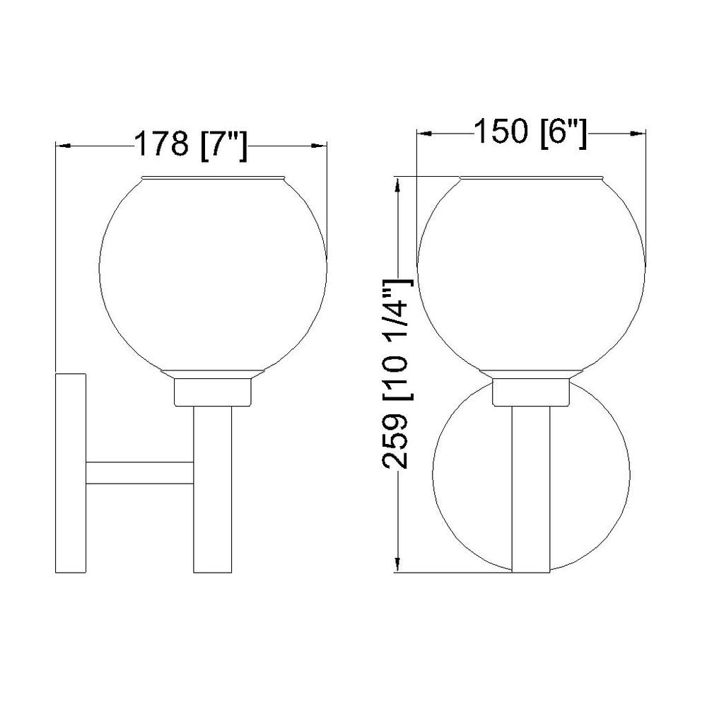1 Light Wall Sconce. Picture 6