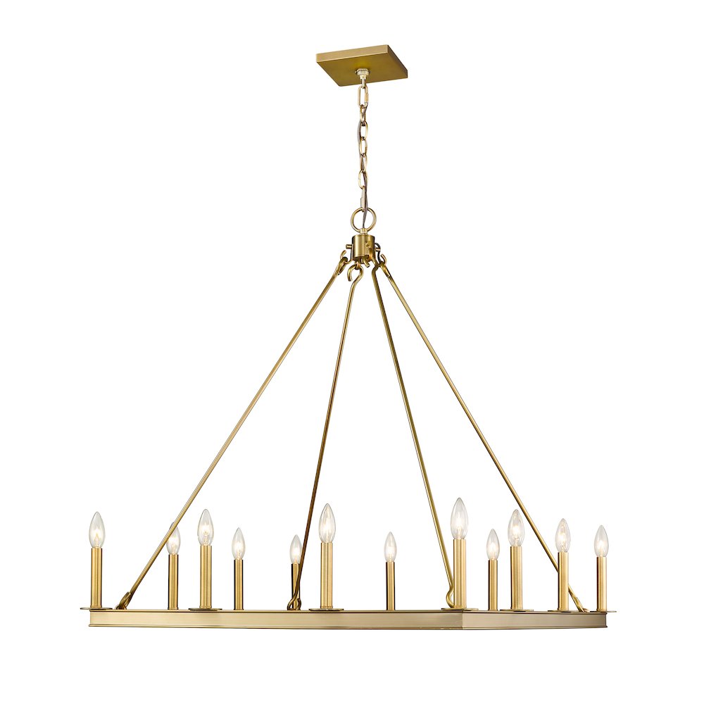 Z-Lite 12 Light Chandelier. Picture 3