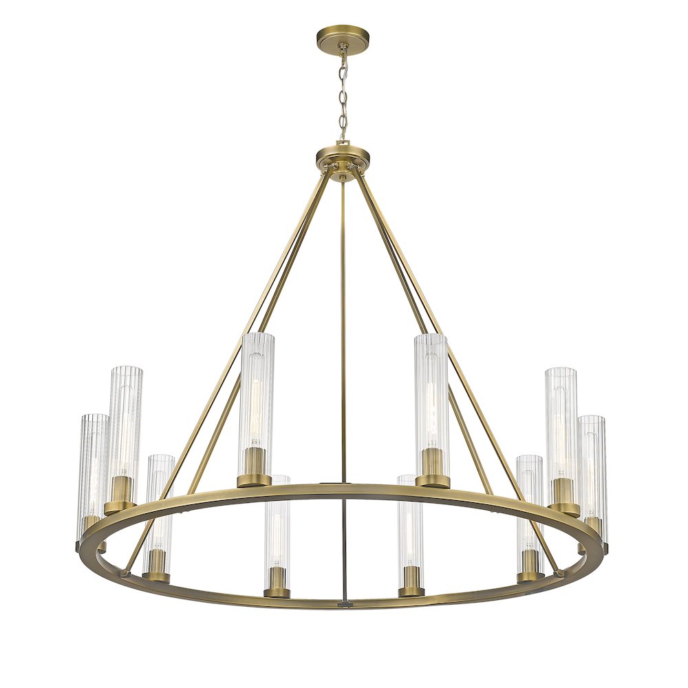 Z-Lite 10 Light Chandelier. Picture 3