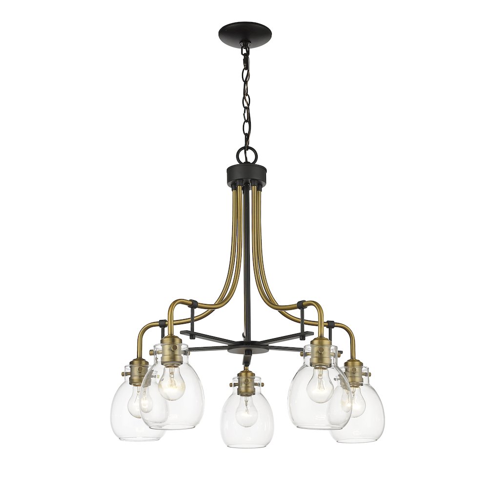 Z-Lite 5 Light Chandelier. Picture 2