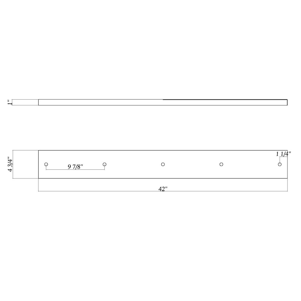Z-Lite 5 Light Ceiling Plate. Picture 2