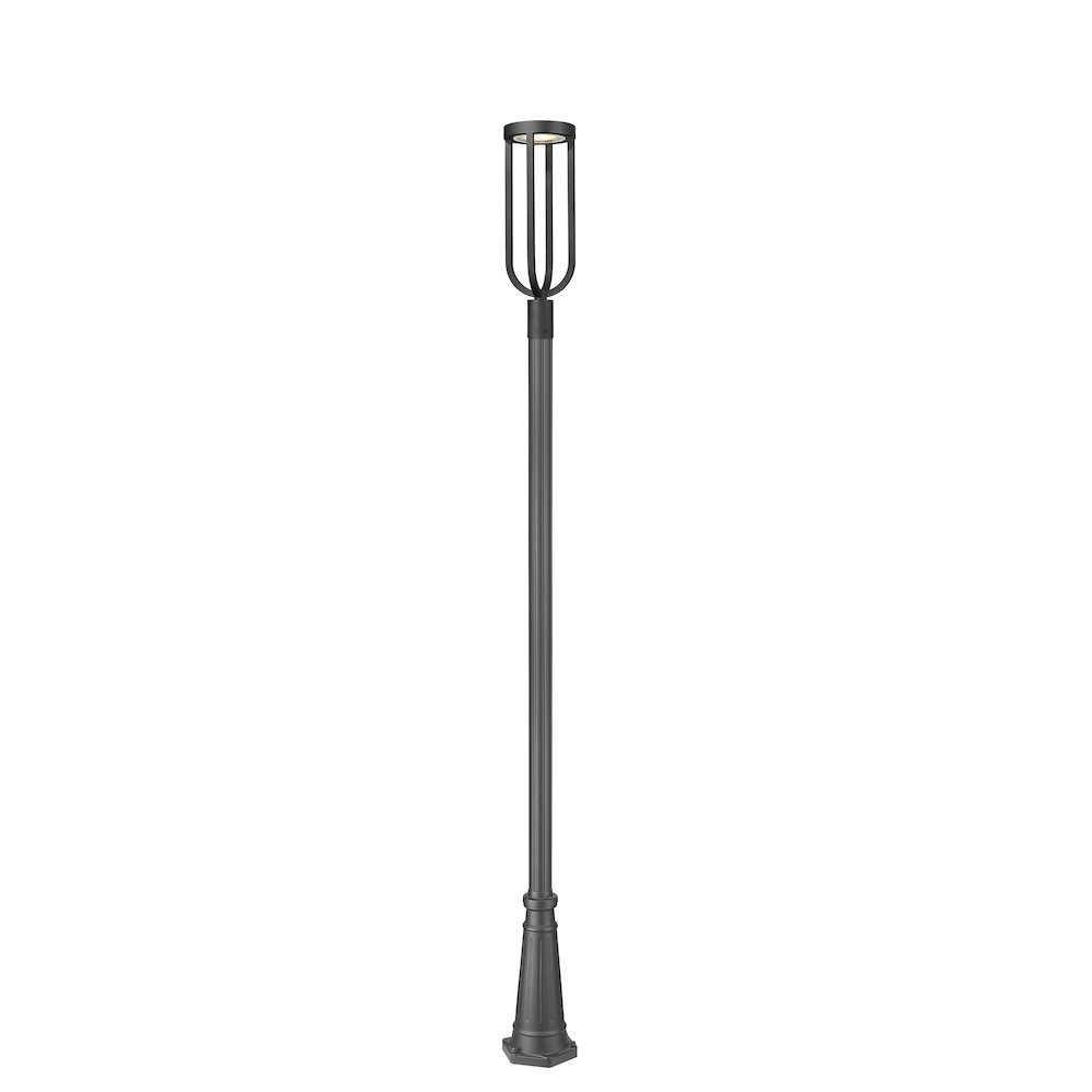 Z-Lite 1 Light Outdoor Post Mounted Fixture. Picture 3