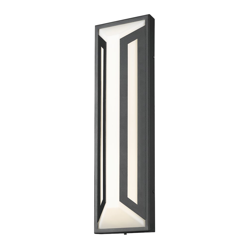 Z-Lite 2 Light Outdoor Wall Light, Sand Black. Picture 3