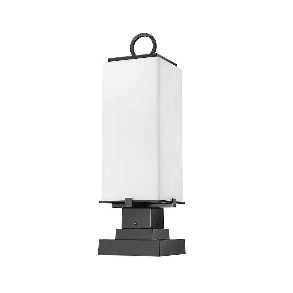 Z-Lite 2 Light Outdoor Pier Mounted Fixture. Picture 5