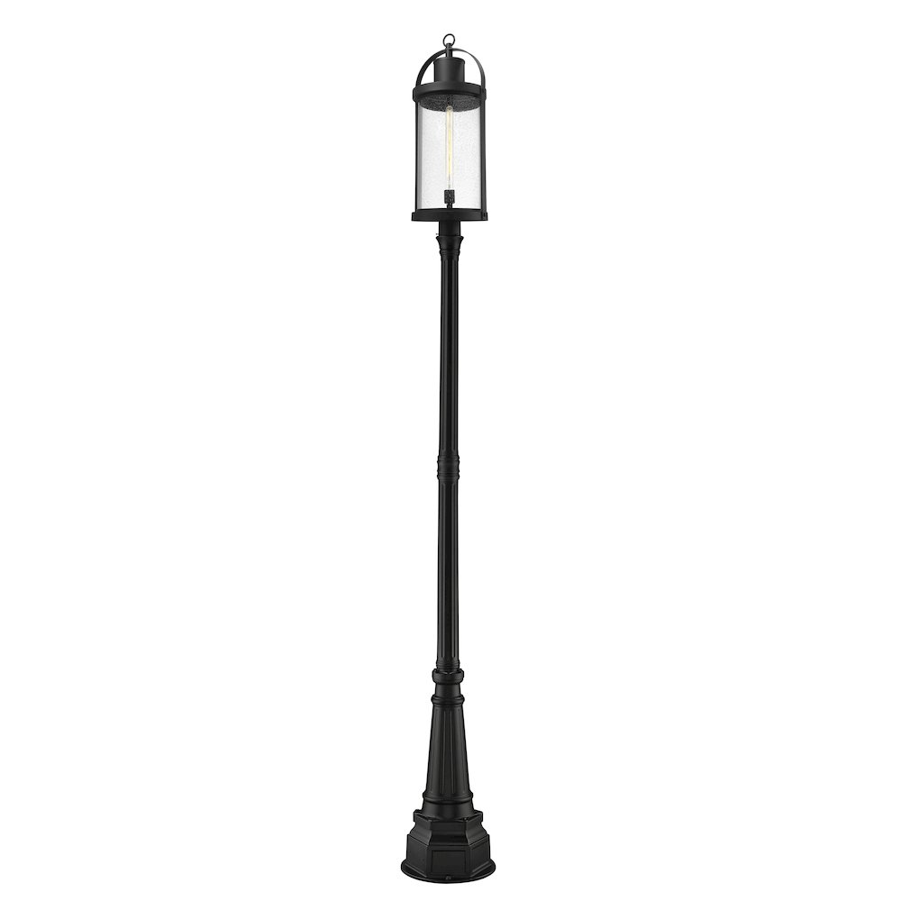 Z-Lite 1 Light Outdoor Post Mounted Fixture. Picture 1