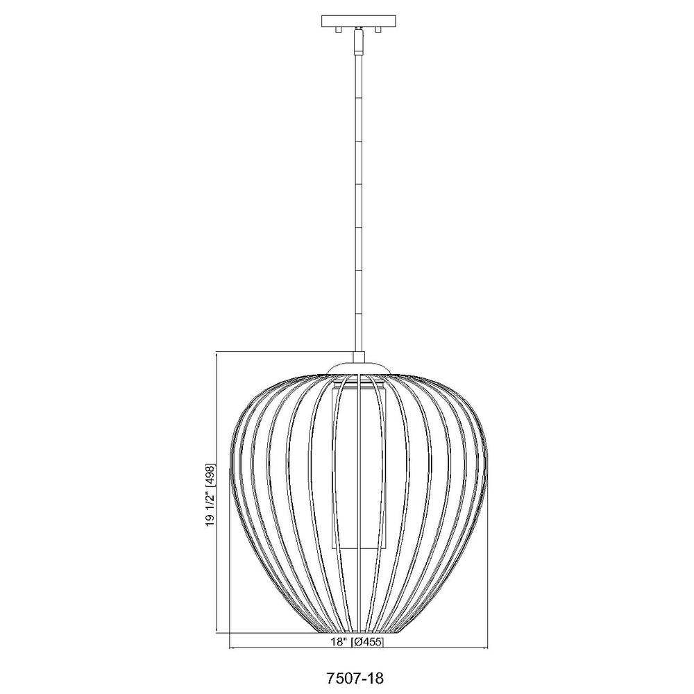 1 Light Pendant. Picture 6