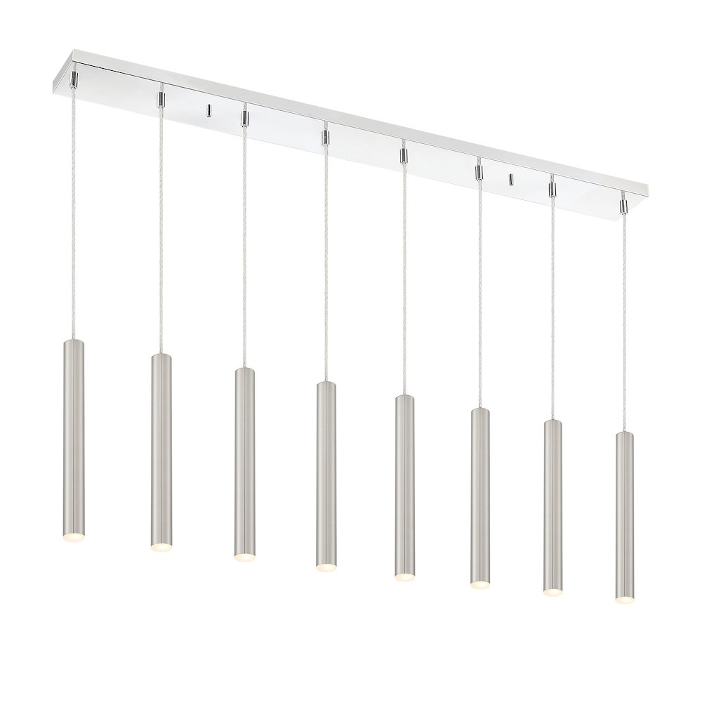 Z-Lite 8 Light Linear Chandelier. Picture 1