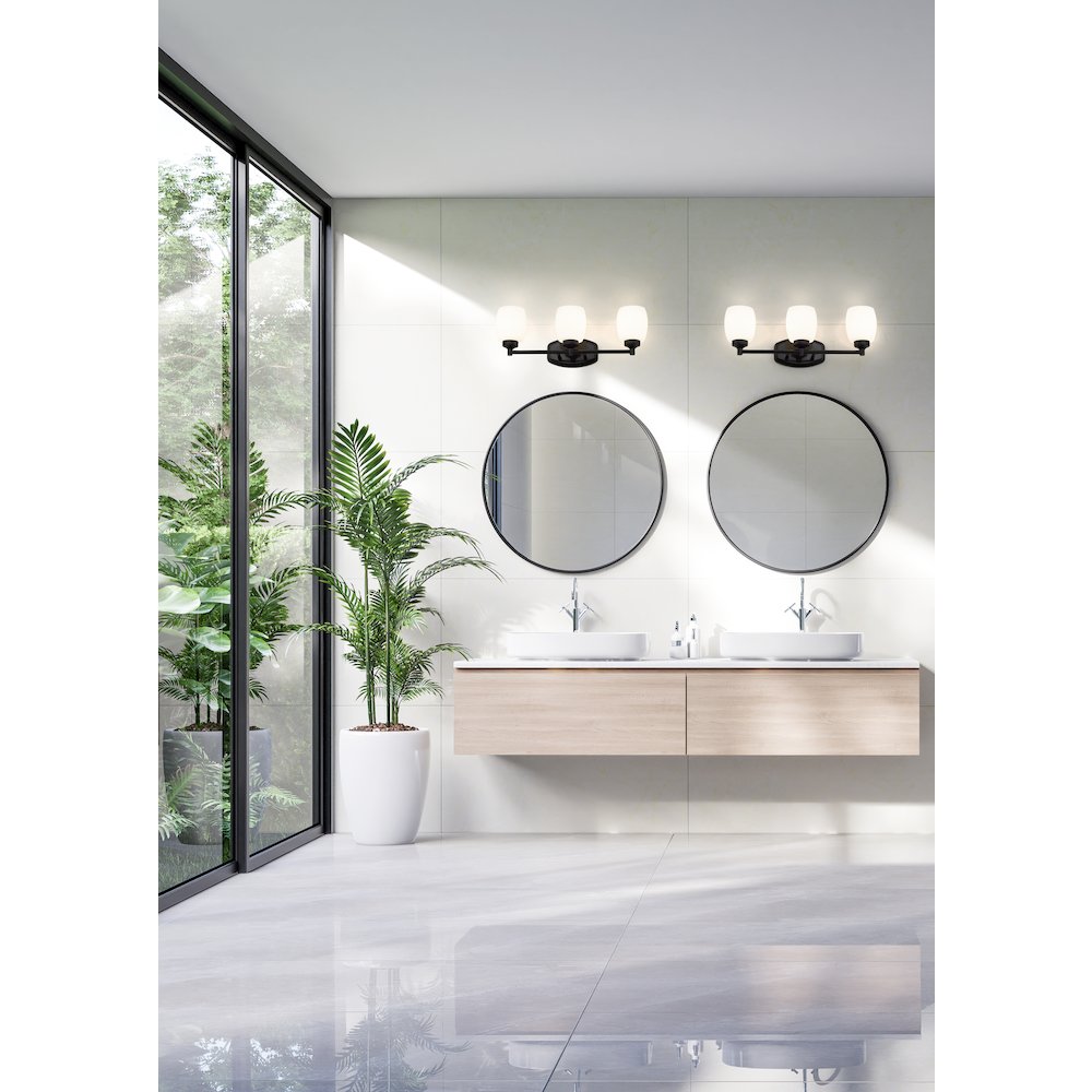 5 Light Vanity. Picture 8