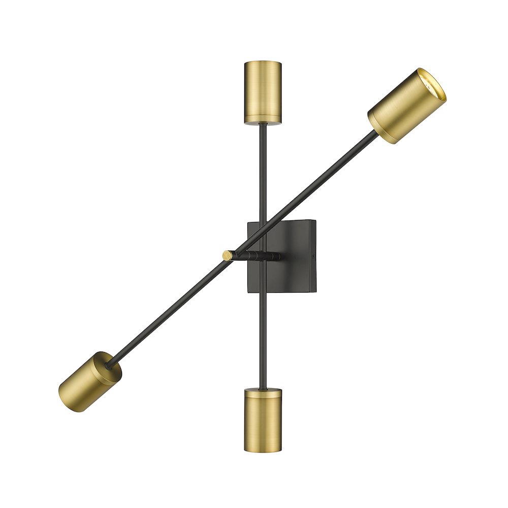 Z-Lite 4 Light Wall Sconce. Picture 1