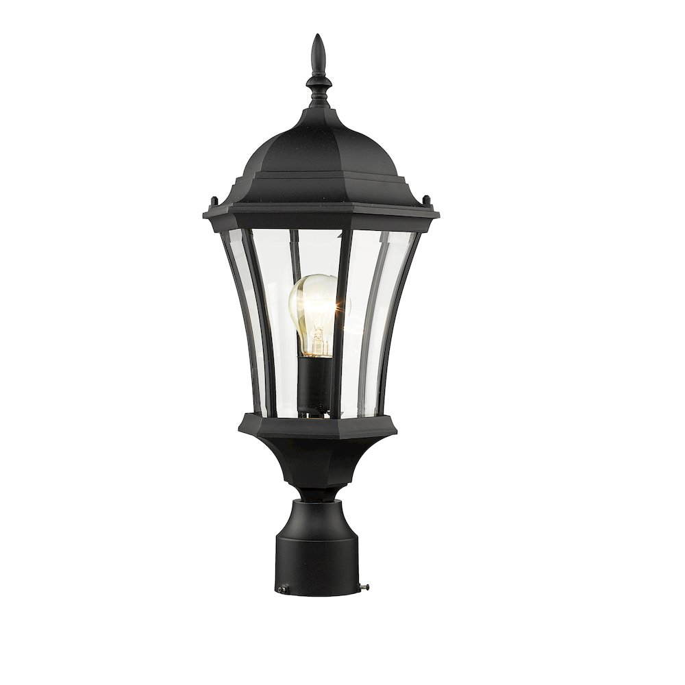 Z-Lite 1 Light Outdoor Post Mount Fixture. Picture 3
