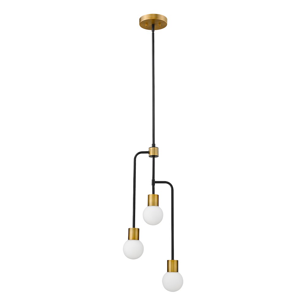 Z-Lite 3 Light Chandelier. Picture 5