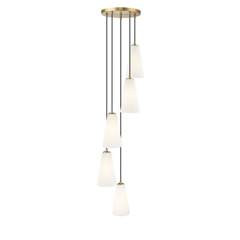 Z-Lite 5 Light Chandelier. Picture 2