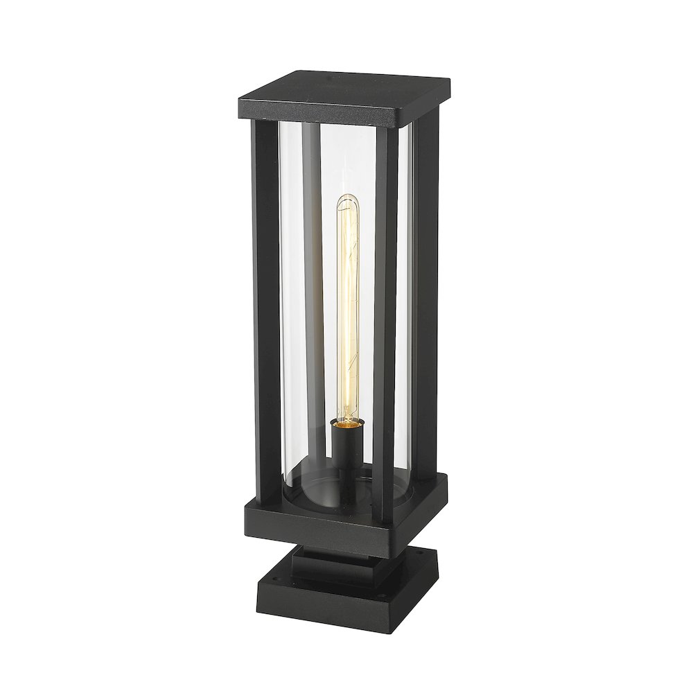 Z-Lite 1 Light Outdoor Pier Mounted Fixture. Picture 3