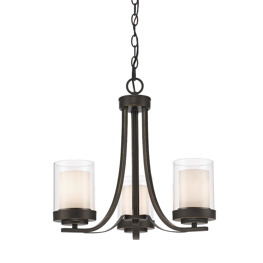Z-Lite 3 Light Chandelier. Picture 1