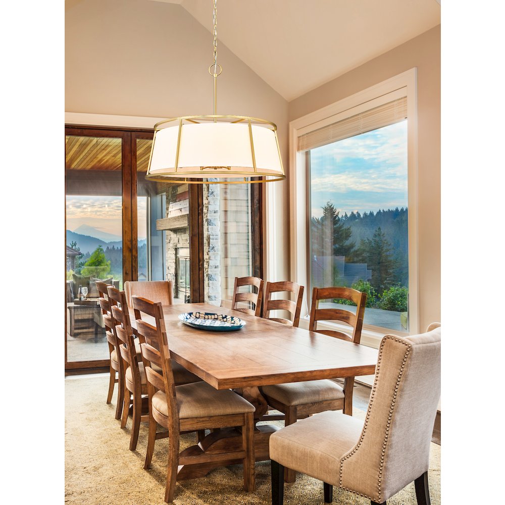 Z-Lite 8 Light Chandelier. Picture 6