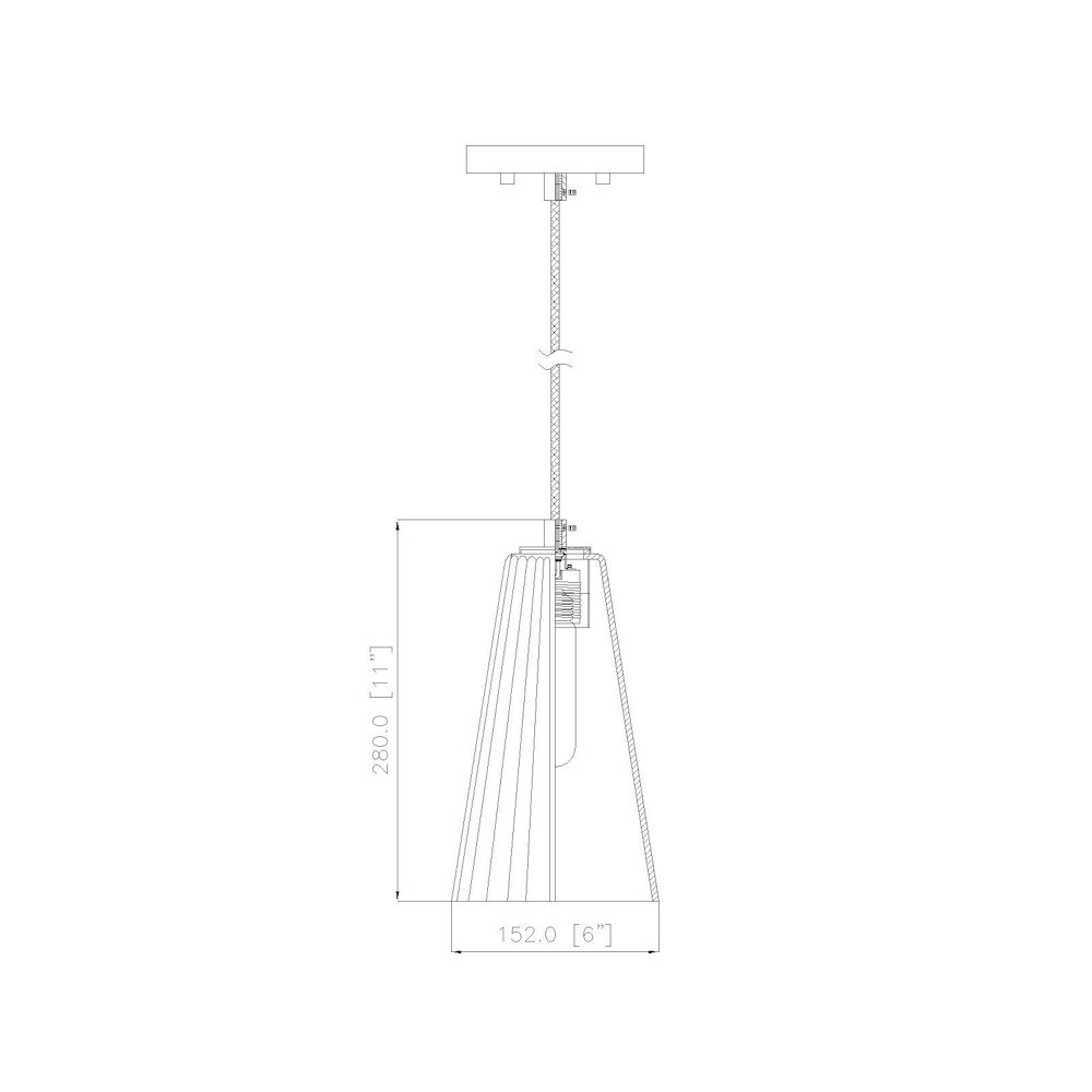 Z-Lite 1 Light Pendant. Picture 8