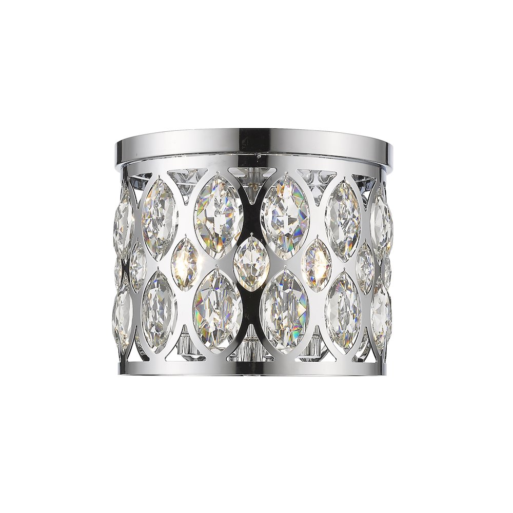 Z-Lite 3 Light Flush Mount. Picture 1