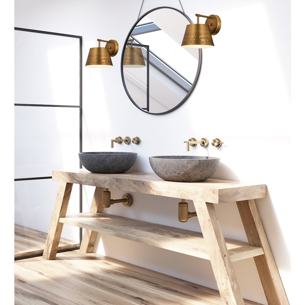 Z-Lite 1 Light Wall Sconce. Picture 7