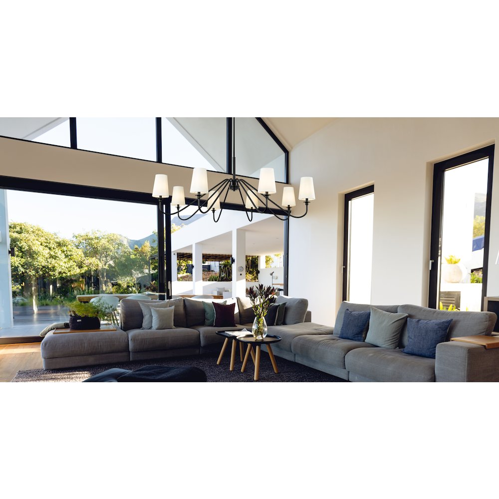 Z-Lite 8 Light Chandelier. Picture 6