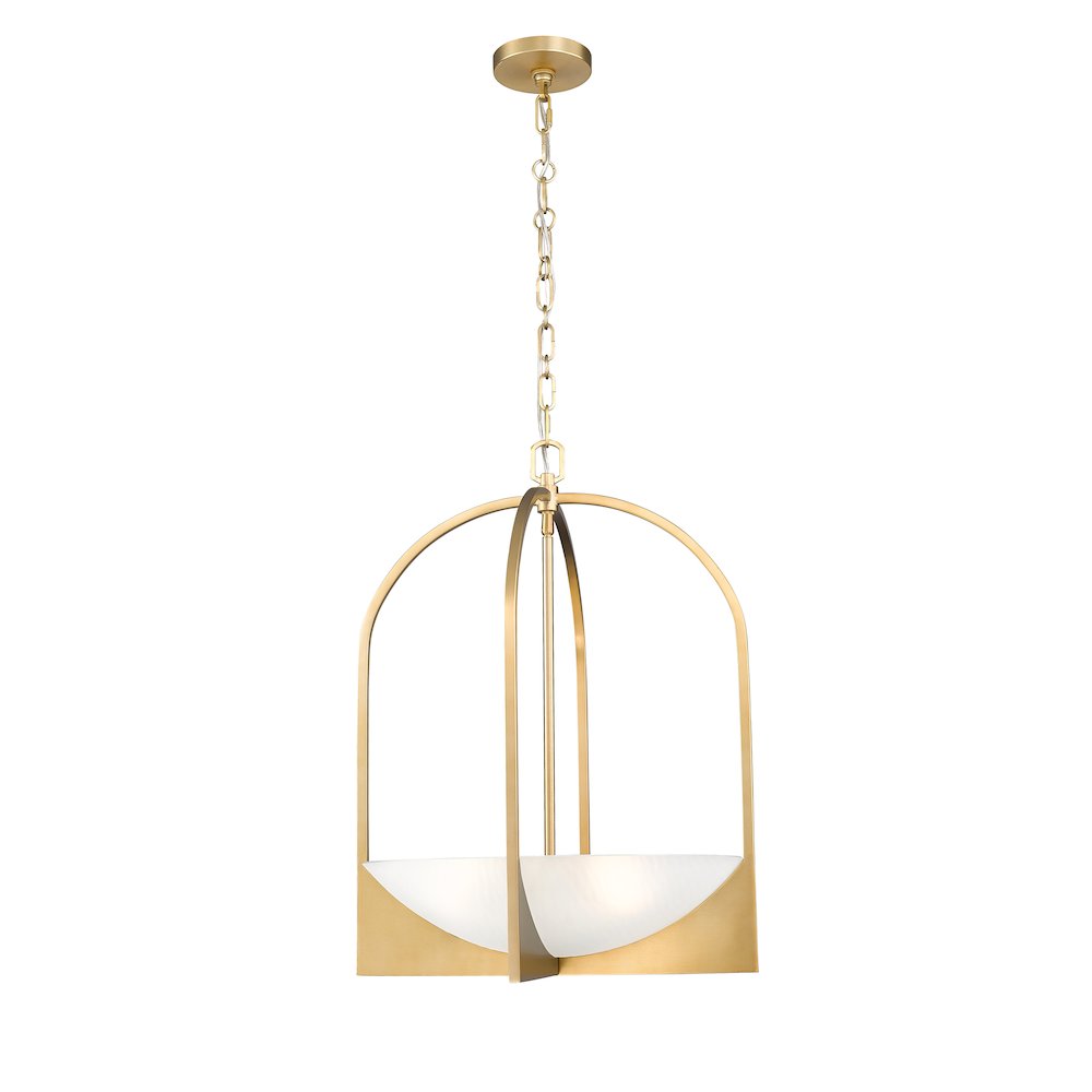 Z-Lite 4 Light Pendant. Picture 1