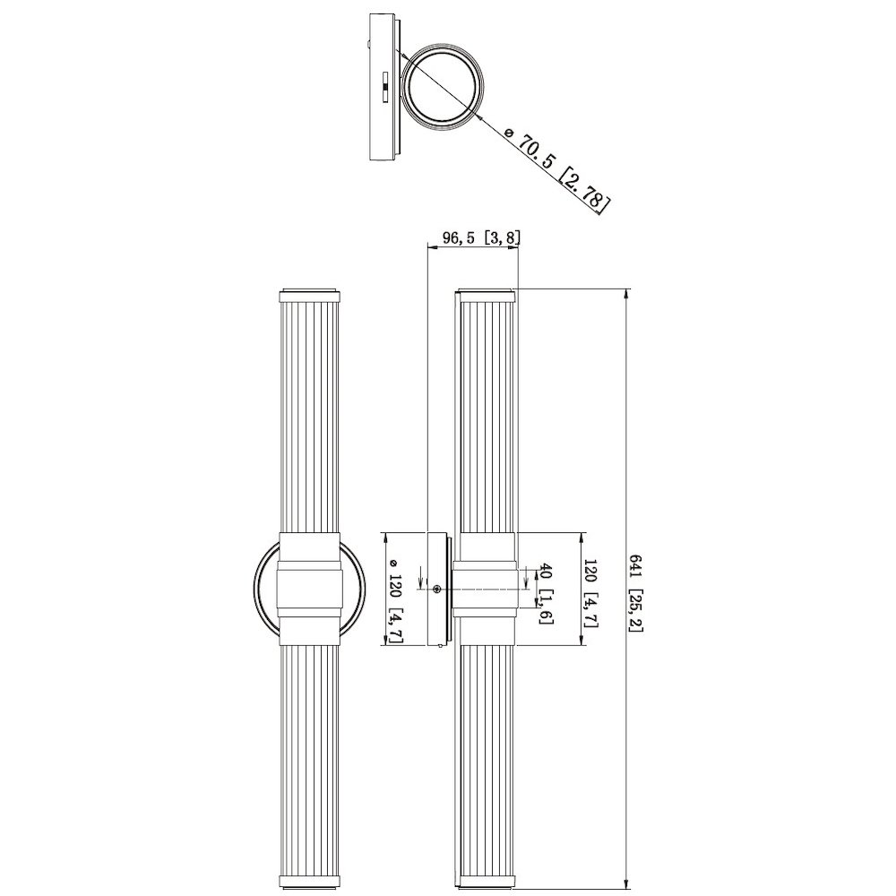 Z-Lite 1 Light Vanity. Picture 8