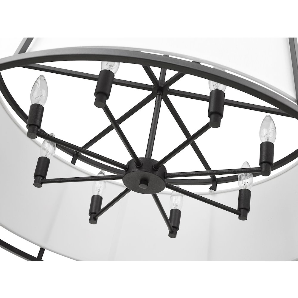 Z-Lite 8 Light Chandelier. Picture 4