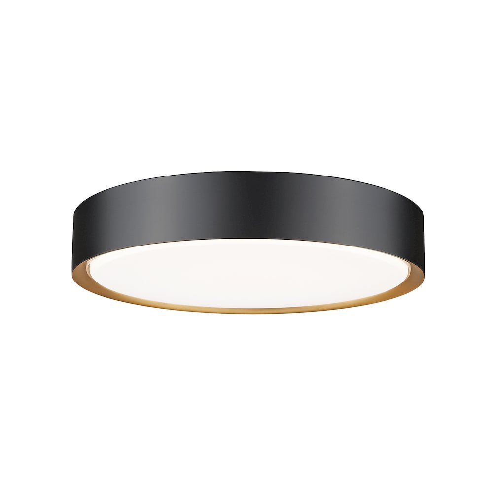 Z-Lite 1 Light Flush Mount. Picture 1