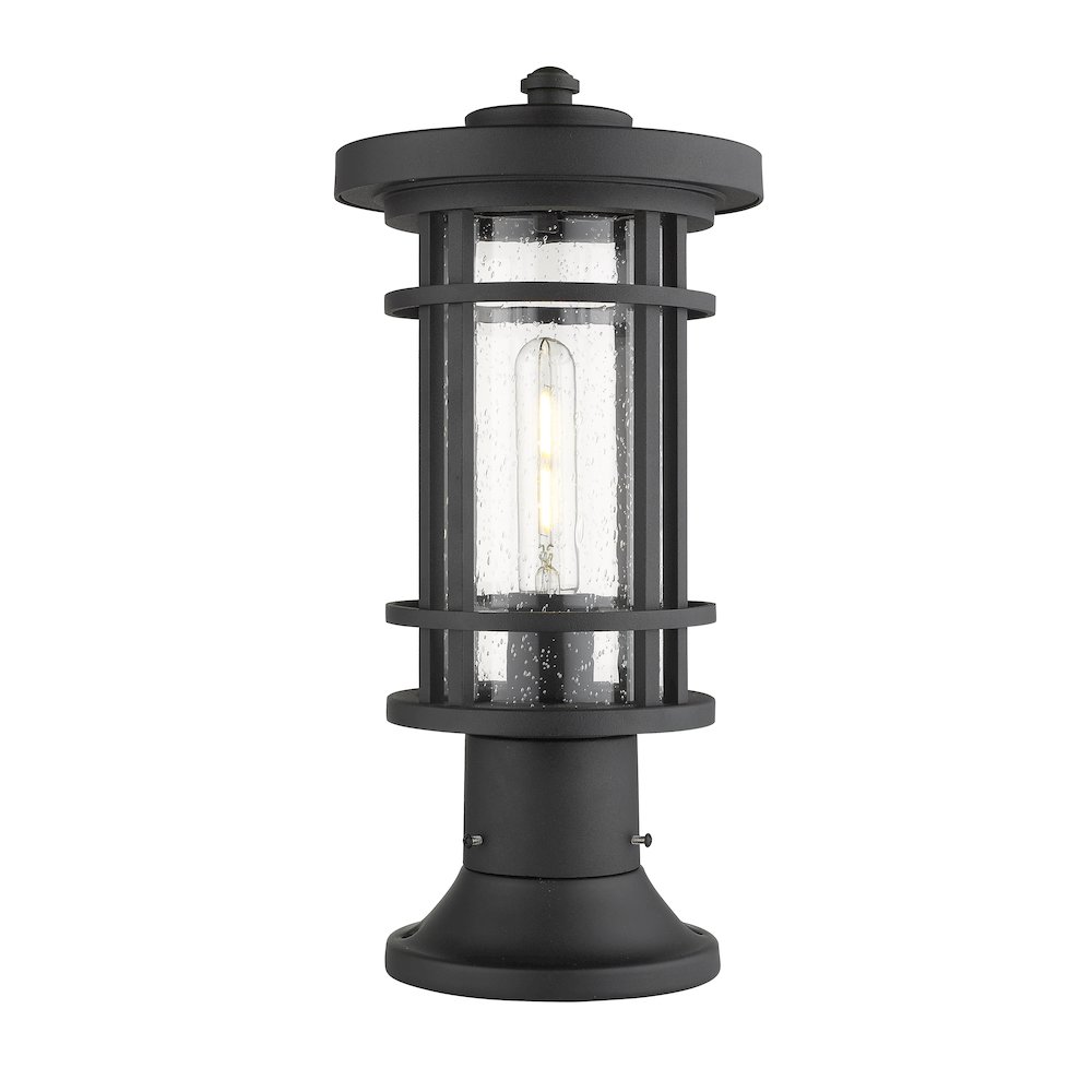 Z-Lite 1 Light Outdoor Pier Mounted Fixture. Picture 1