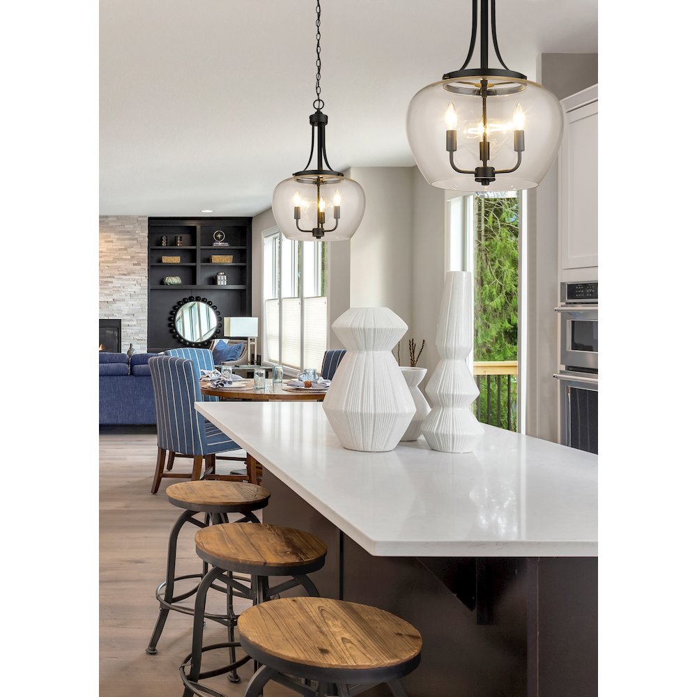 Z-Lite 3 Light Pendant. Picture 6
