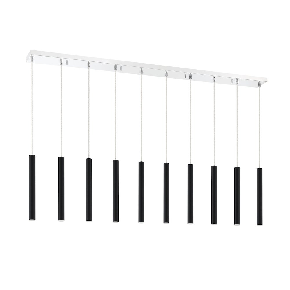Z-Lite 10 Light Linear Chandelier. Picture 5