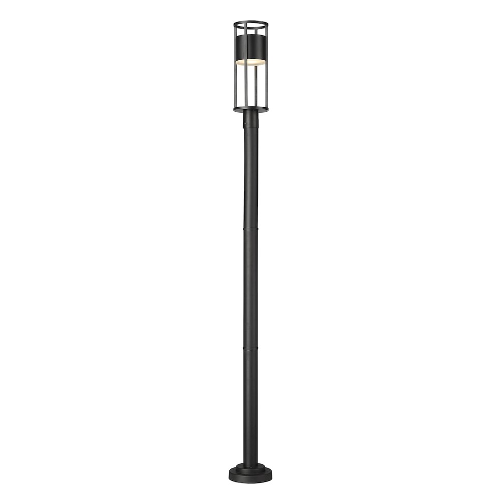Z-Lite 1 Light Outdoor Post Mounted Fixture. Picture 2