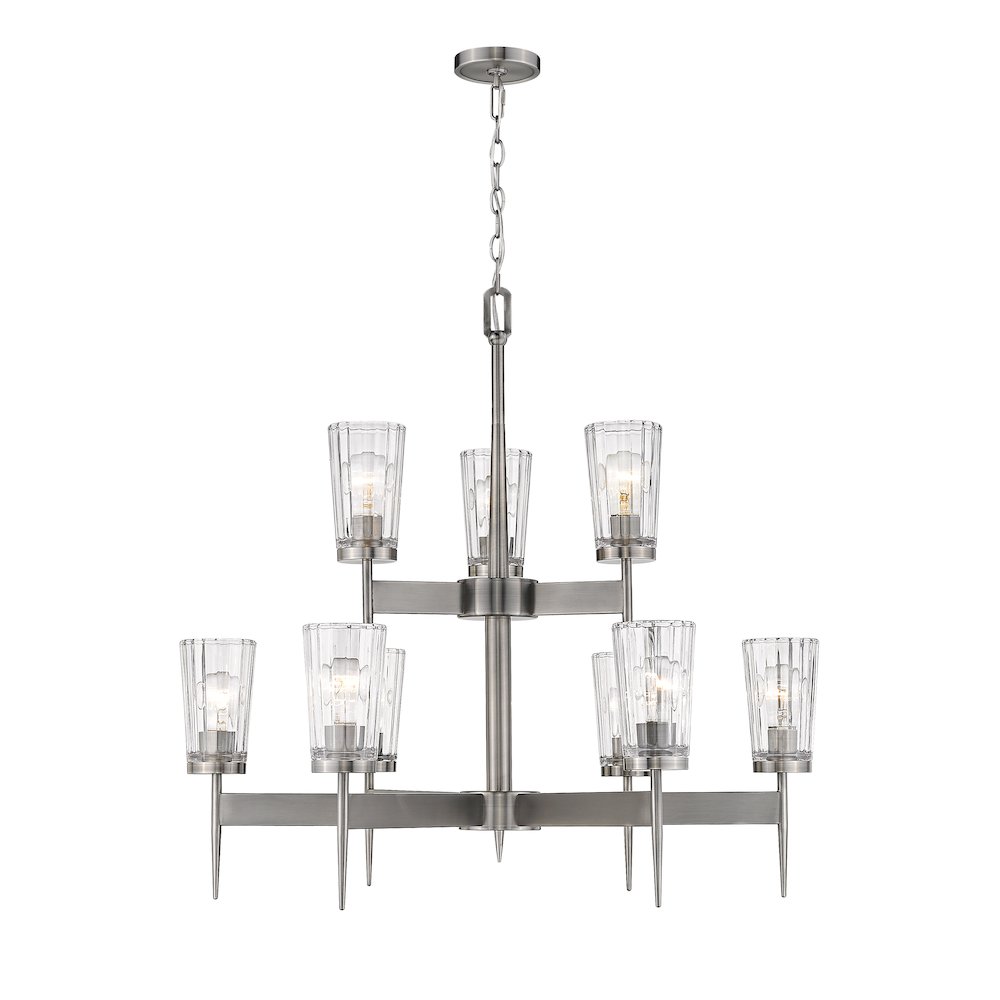 Z-Lite 9 Light Chandelier. Picture 2