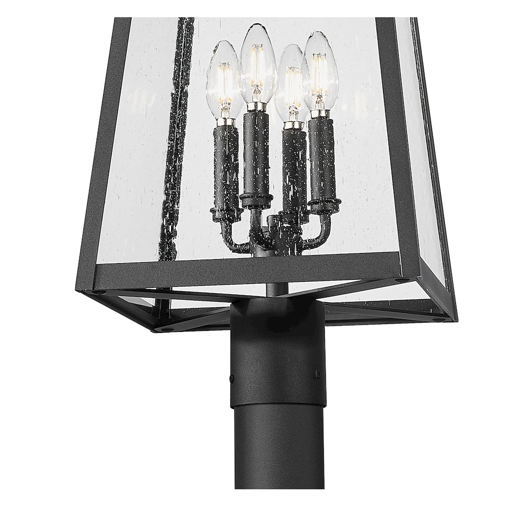 Z-Lite 4 Light Outdoor Post Mounted Fixture. Picture 4