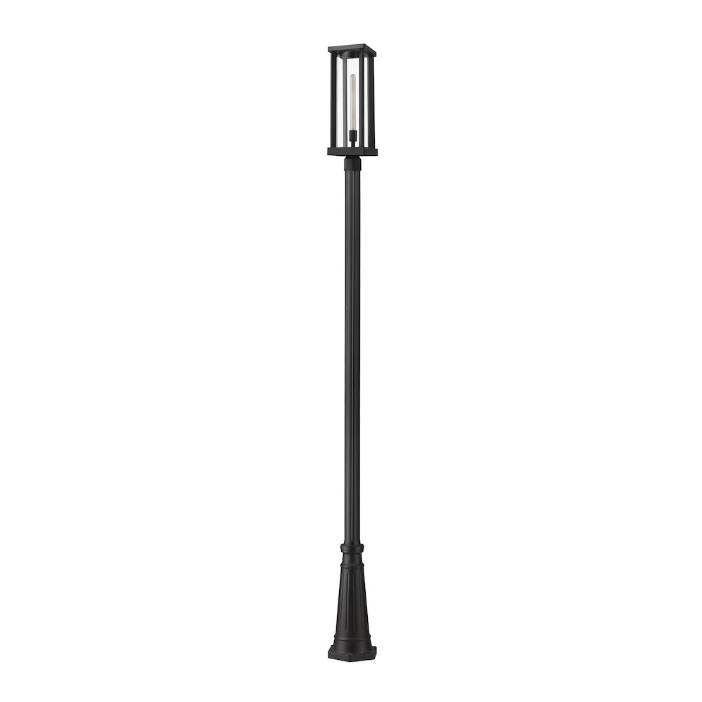 Z-Lite 1 Light Outdoor Post Mounted Fixture. Picture 3