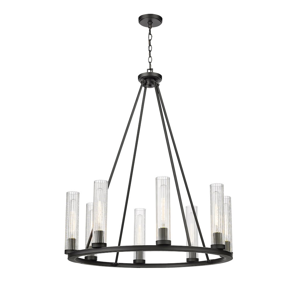 Z-Lite 8 Light Chandelier. Picture 1