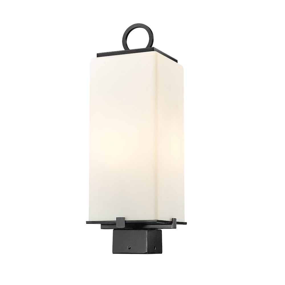 Z-Lite 2 Light Outdoor Post Mount Fixture. Picture 2