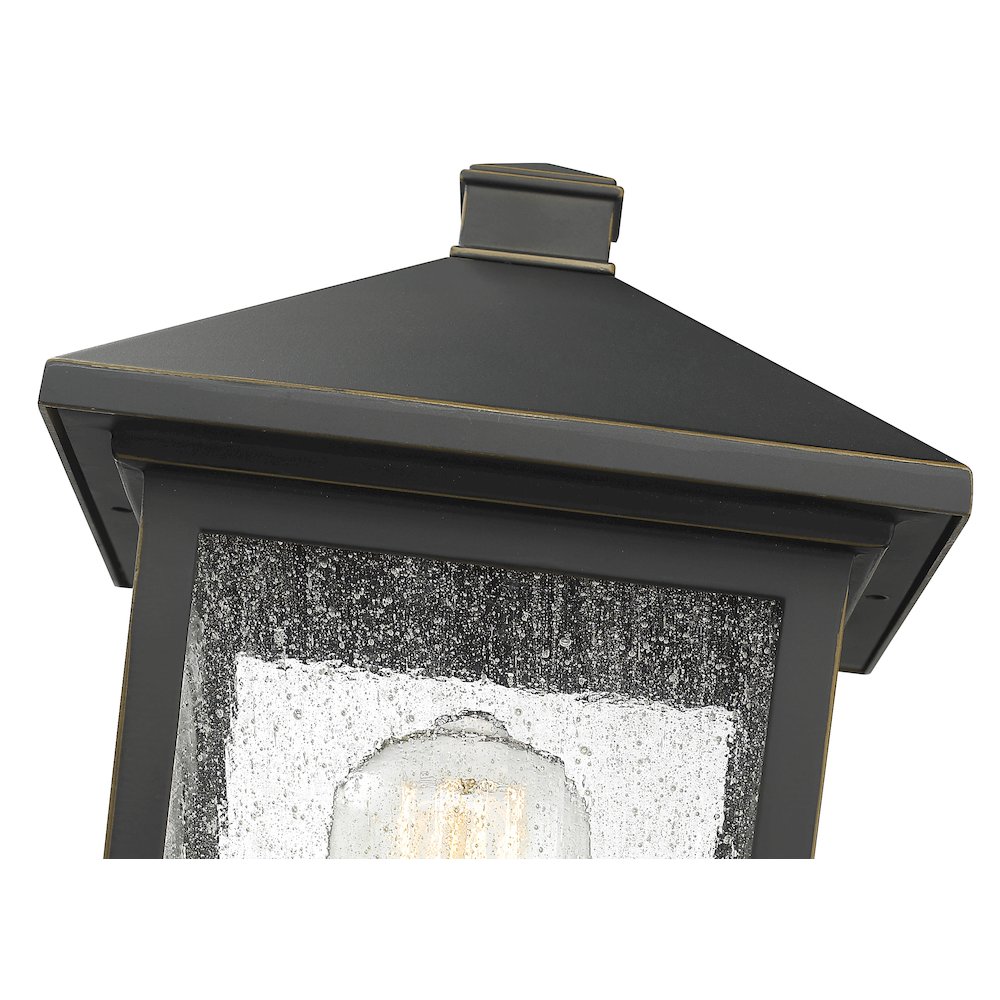 Z-Lite 1 Light Outdoor Post Mount Fixture. Picture 4