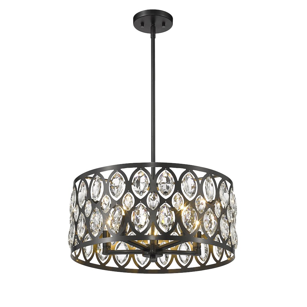Z-Lite 5 Light Chandelier. Picture 3