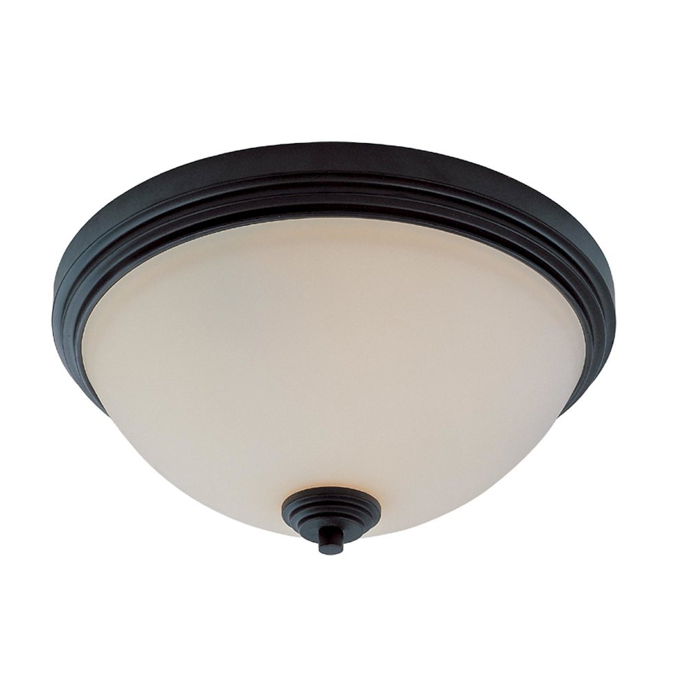 Z-Lite 3 Light Flush Mount. Picture 1