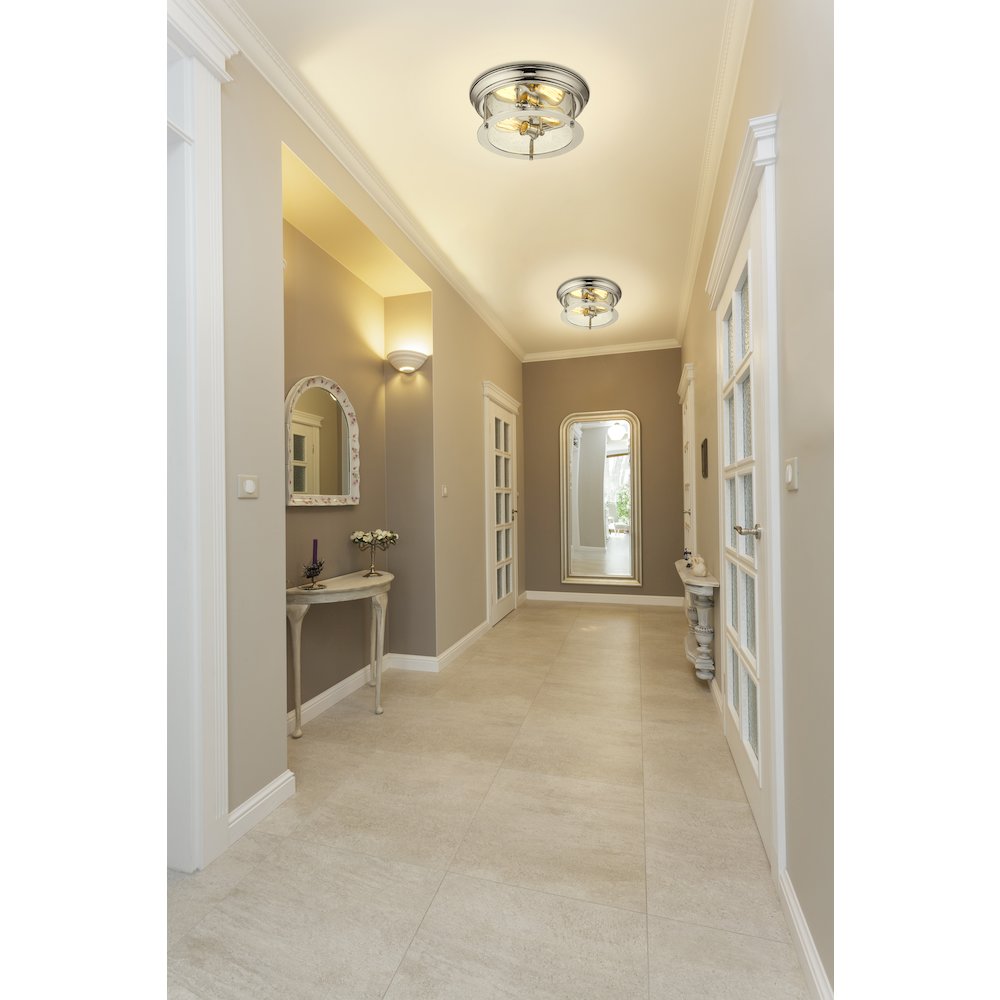 Z-Lite 2 Light Flush Mount. Picture 7