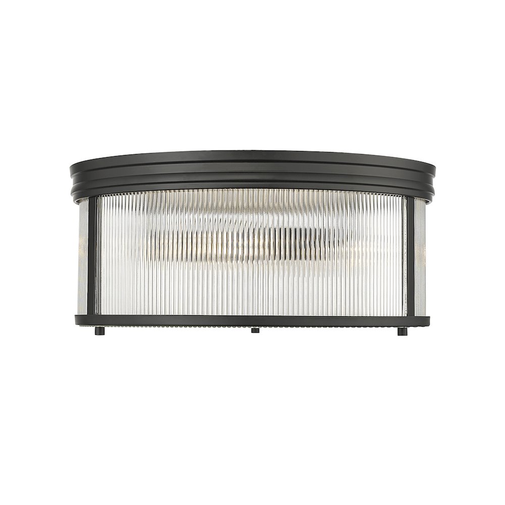 Z-Lite 4 Light Flush Mount. Picture 1