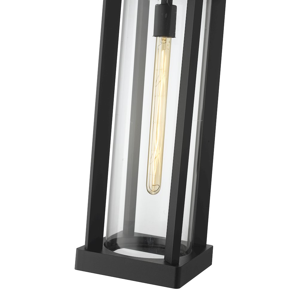 Z-Lite 1 Light Outdoor Chain Mount Ceiling Fixture. Picture 4