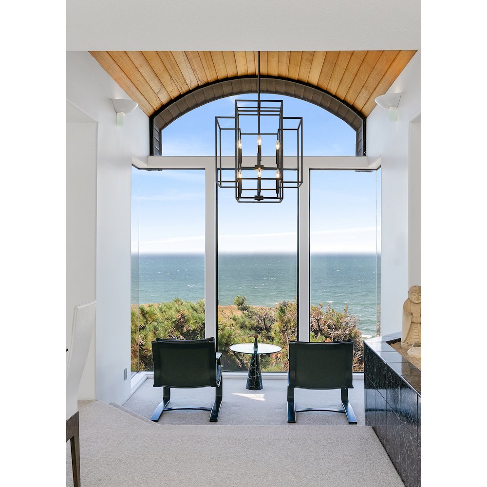 Z-Lite 8 Light Chandelier. Picture 6