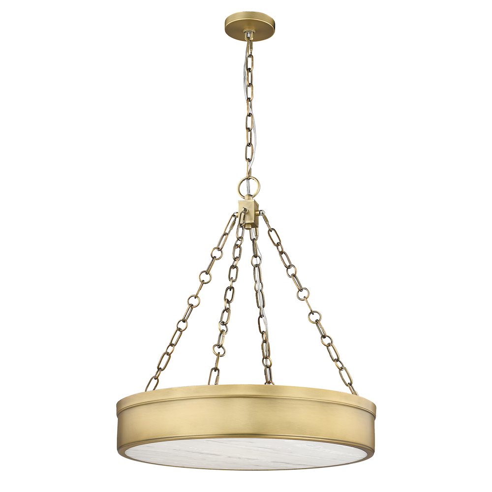 Z-Lite 3 Light Chandelier. Picture 5