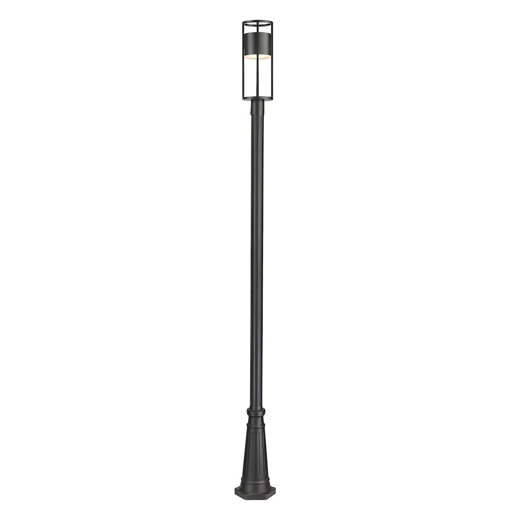 Z-Lite 1 Light Outdoor Post Mounted Fixture. Picture 2