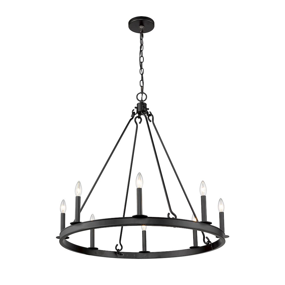 Z-Lite 8 Light Chandelier. Picture 3